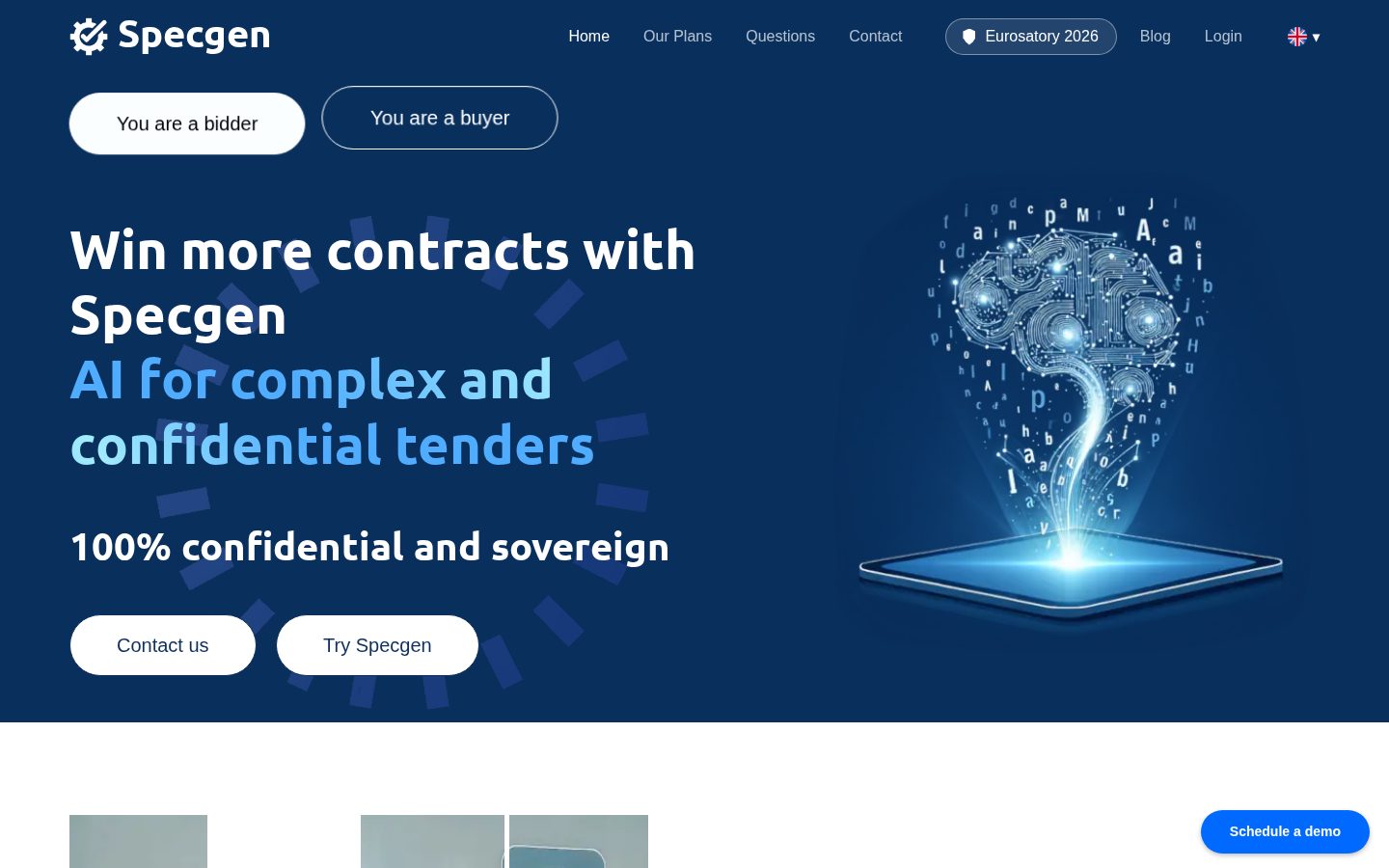 Specgen Homepage