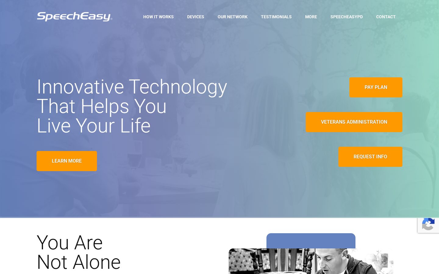SpeechEasy Homepage
