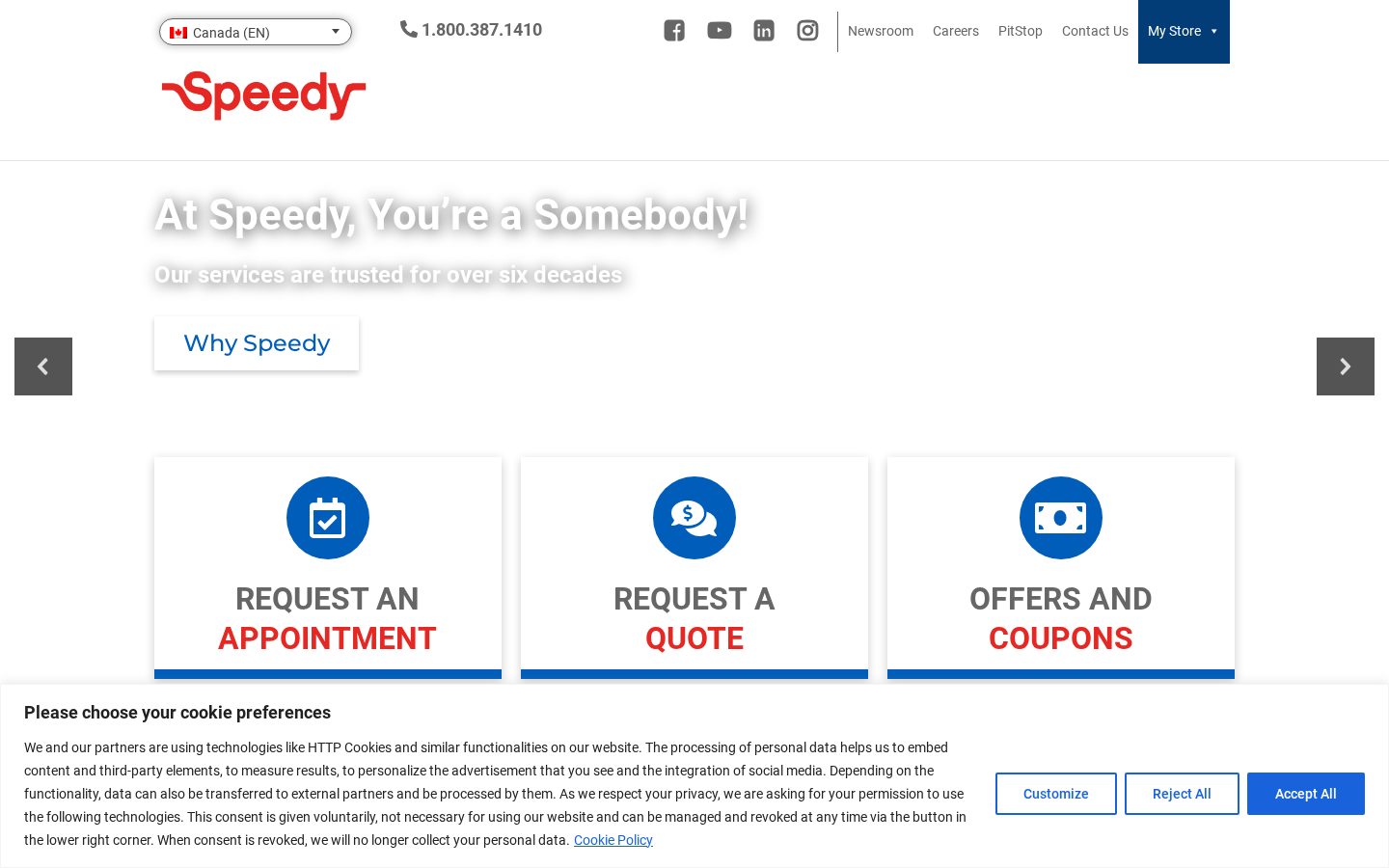 Speedy Homepage