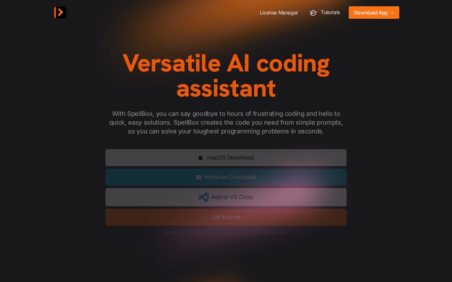 Spellbox Homepage
