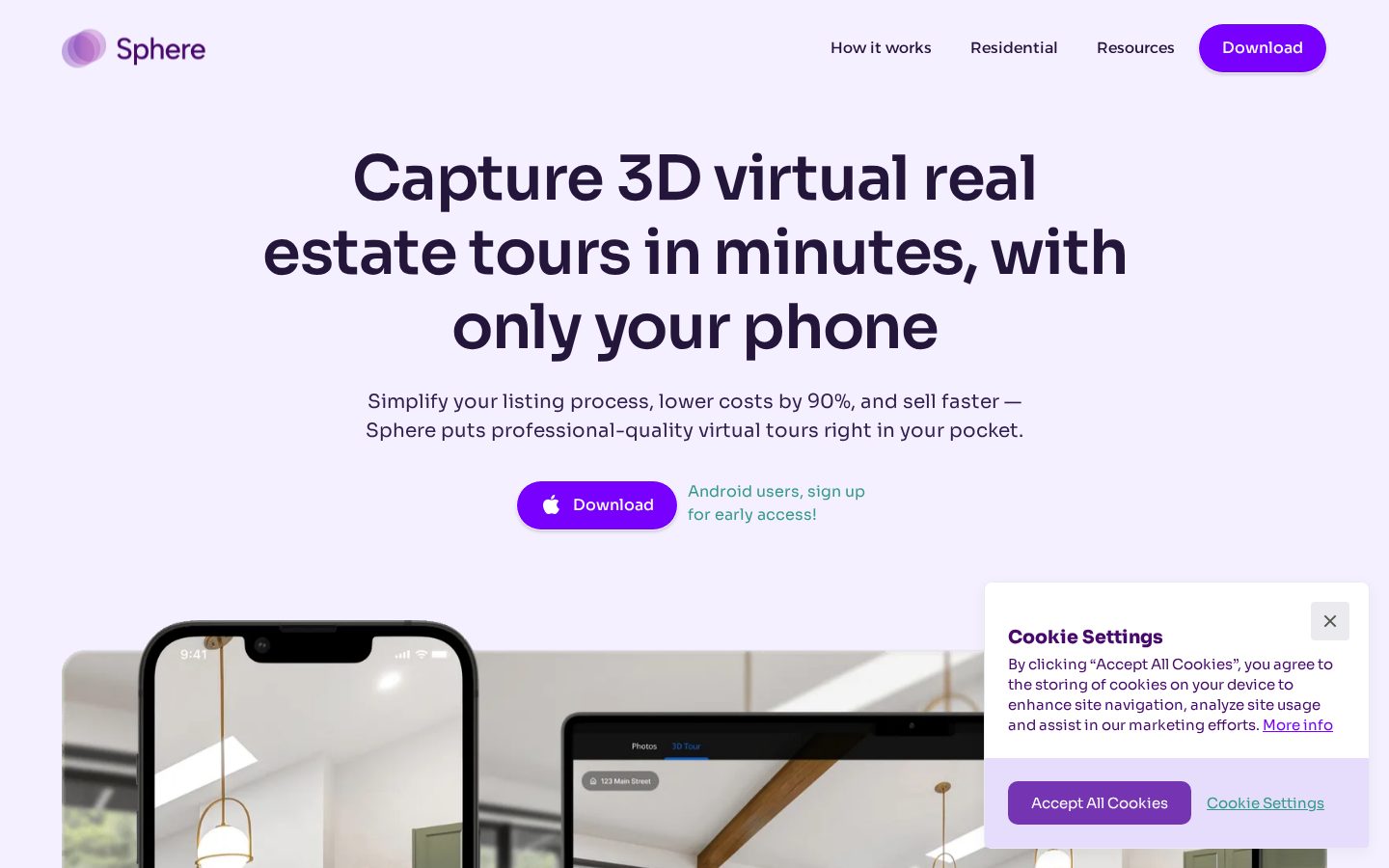 Sphere Homepage
