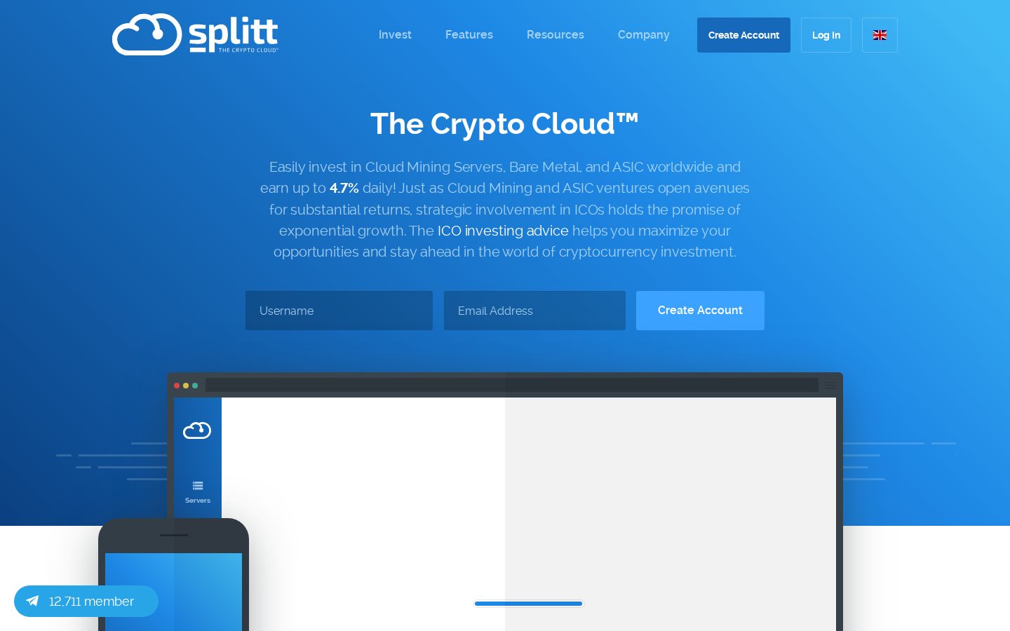 Splitt Homepage