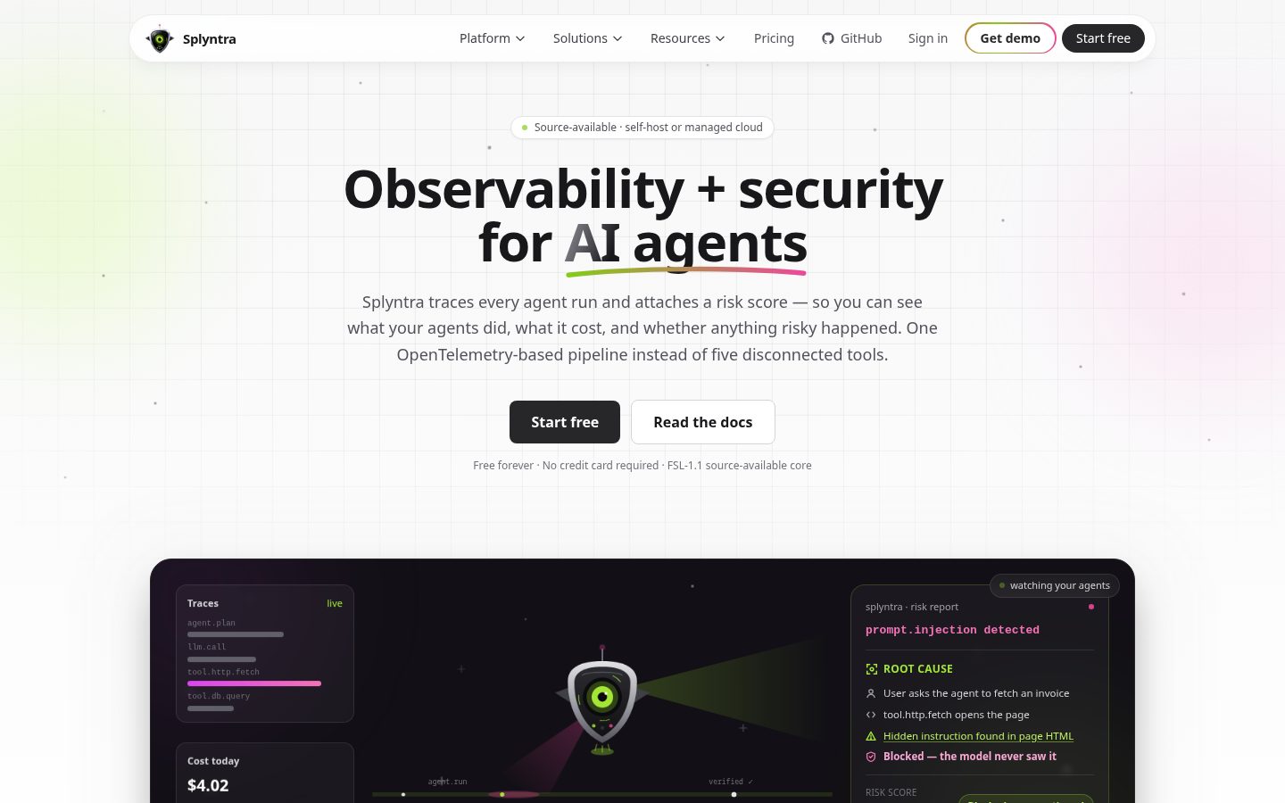 Splyntra Homepage