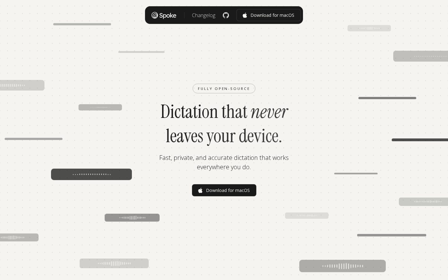 Spoke Homepage