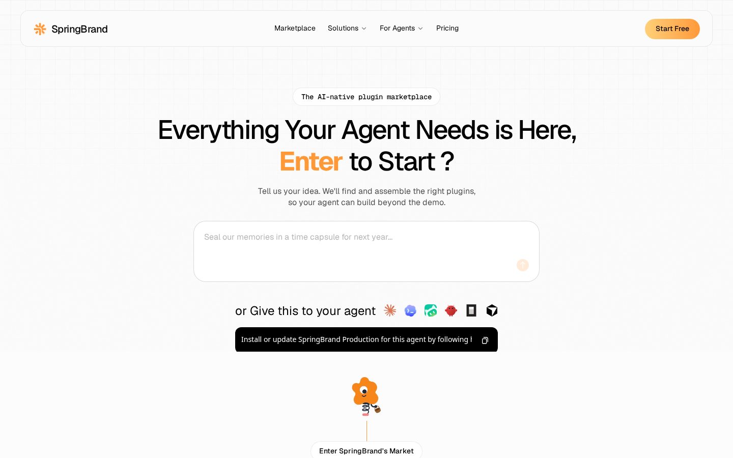 Springbrand Homepage