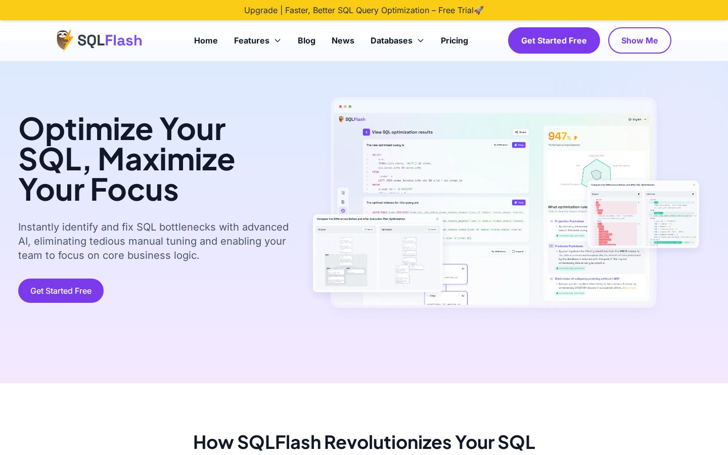 SQLFlash Homepage
