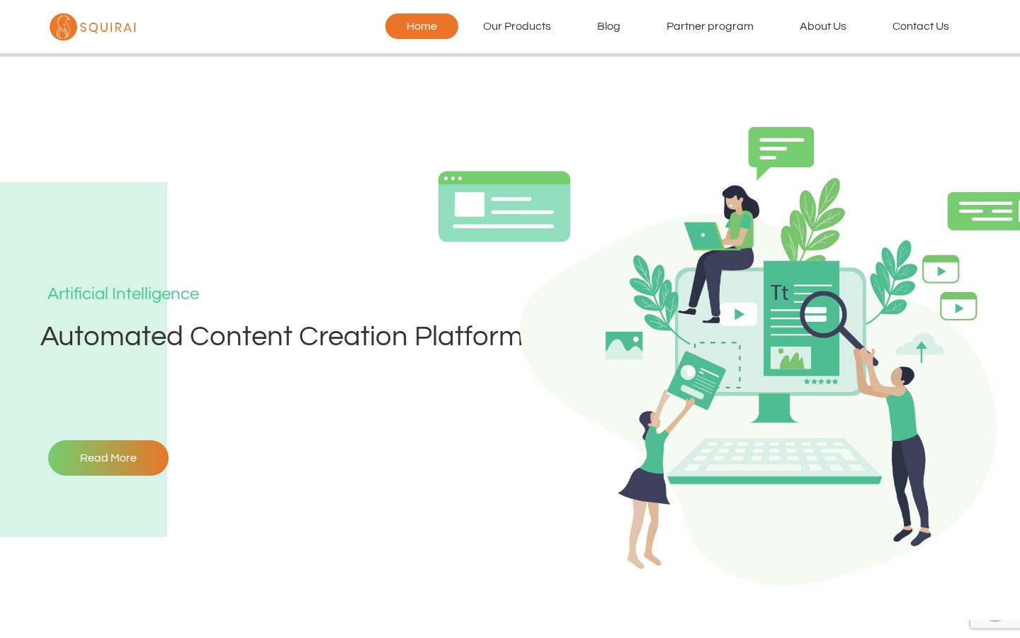 Squirai Homepage