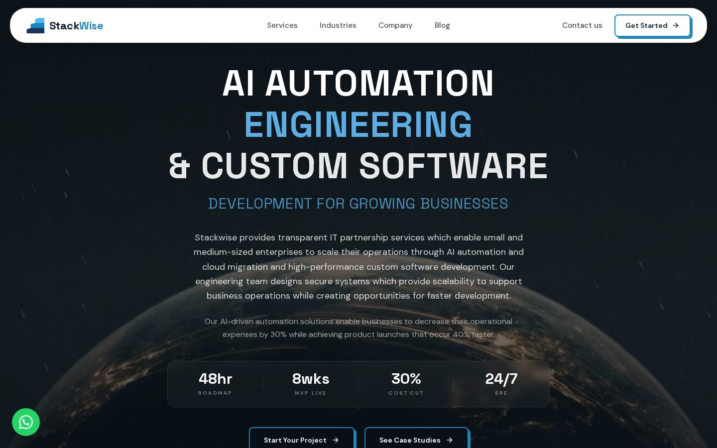 Stackwise Homepage