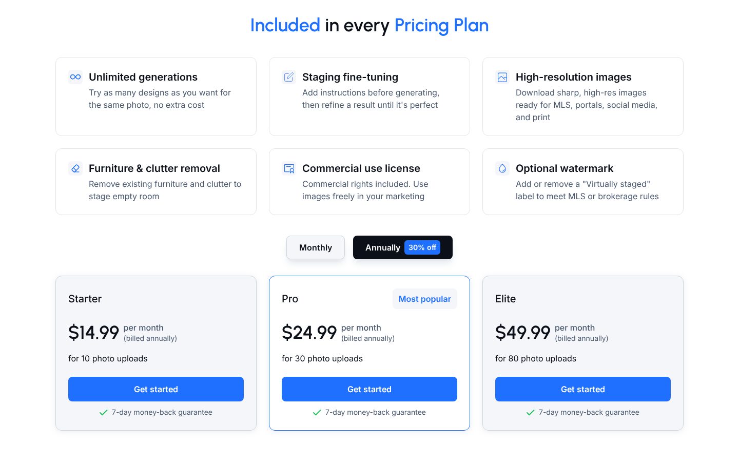 Stagify Pricing