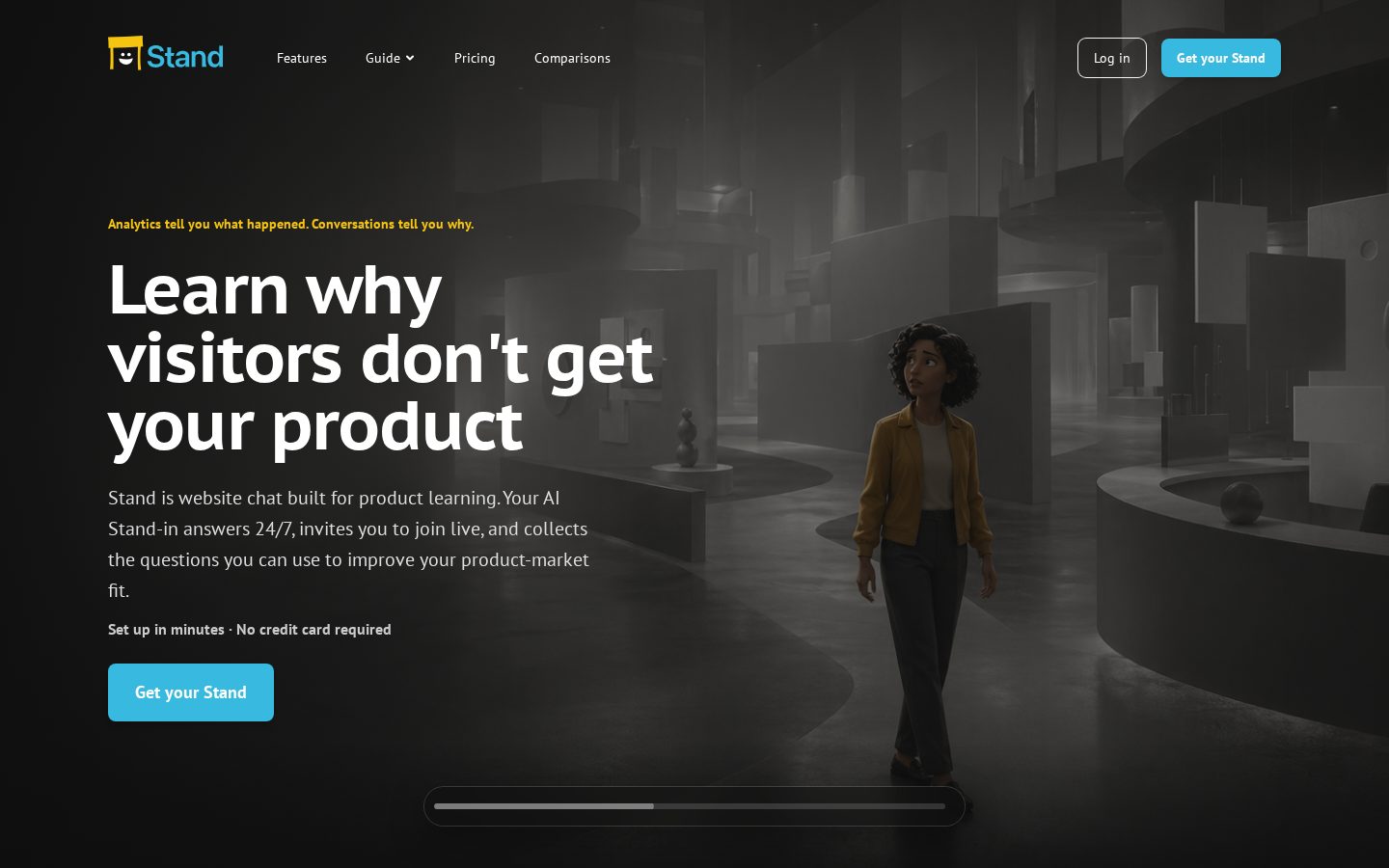 Stand Chat Homepage
