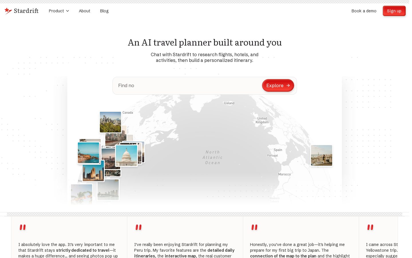 Stardrift Homepage