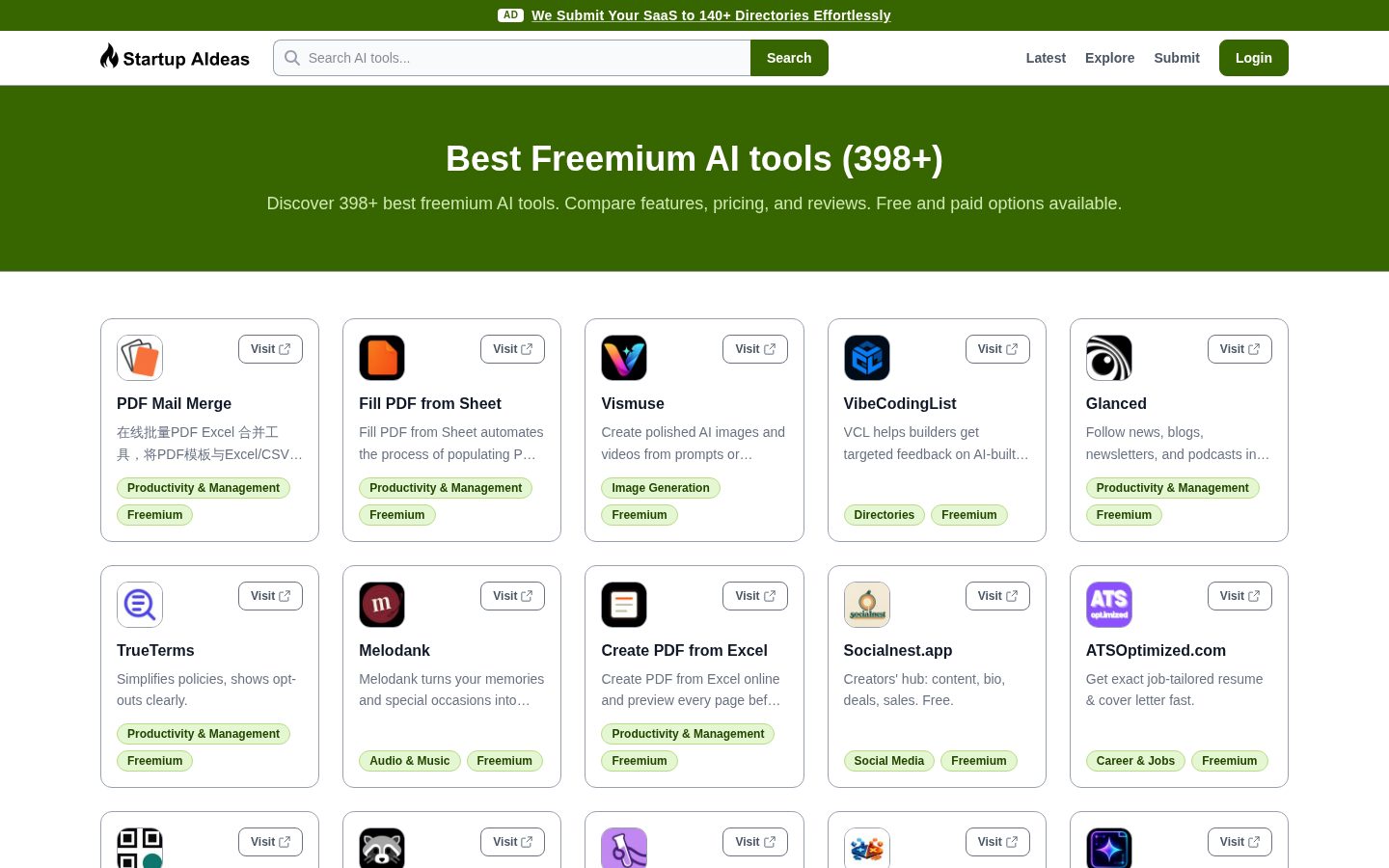 Startup AIdeas Pricing