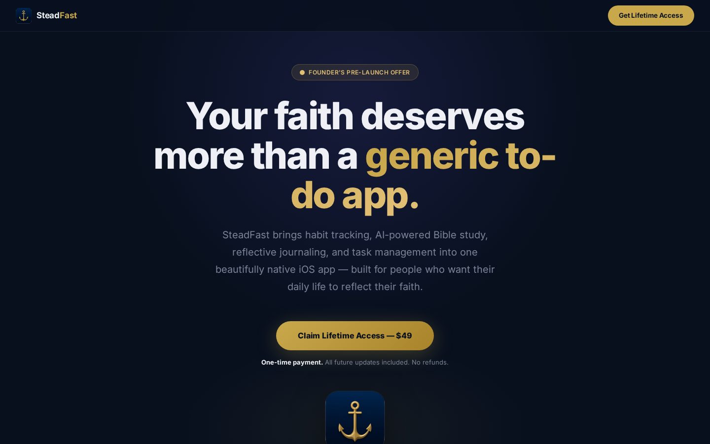 SteadFast Homepage