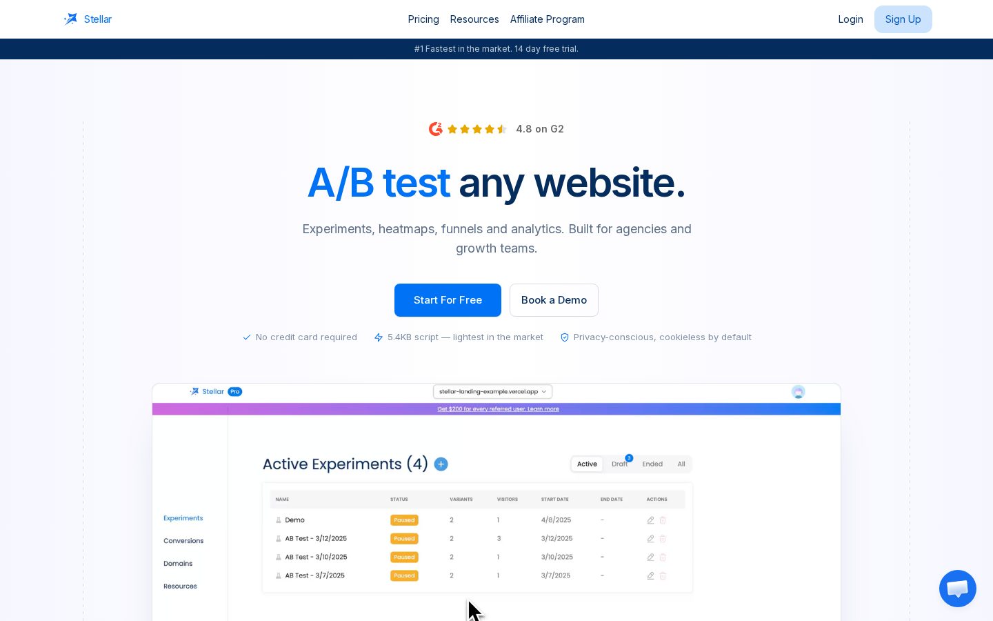 Stellar Homepage