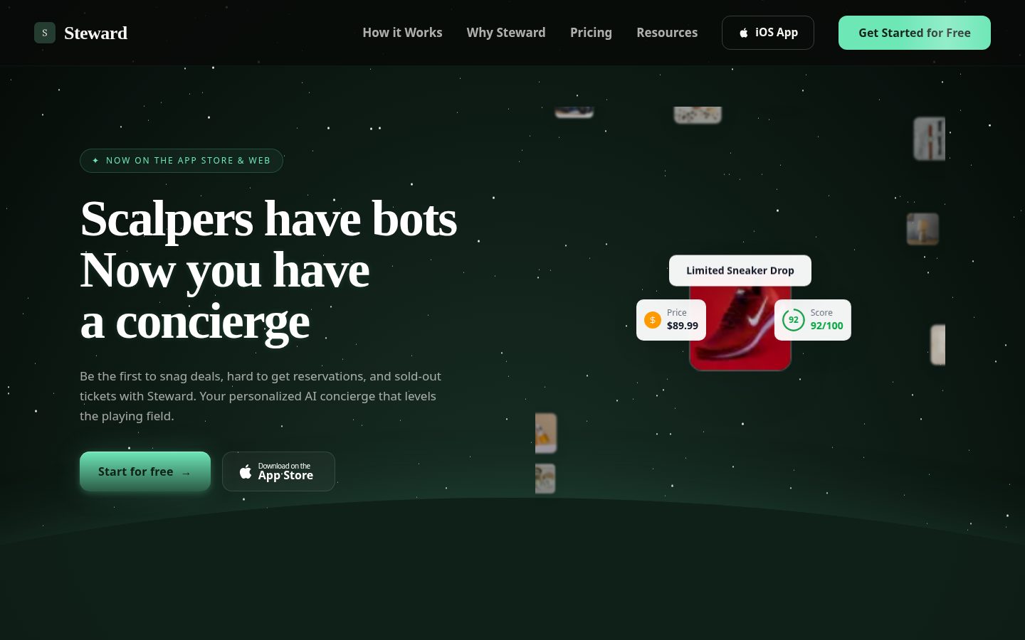 Steward Homepage