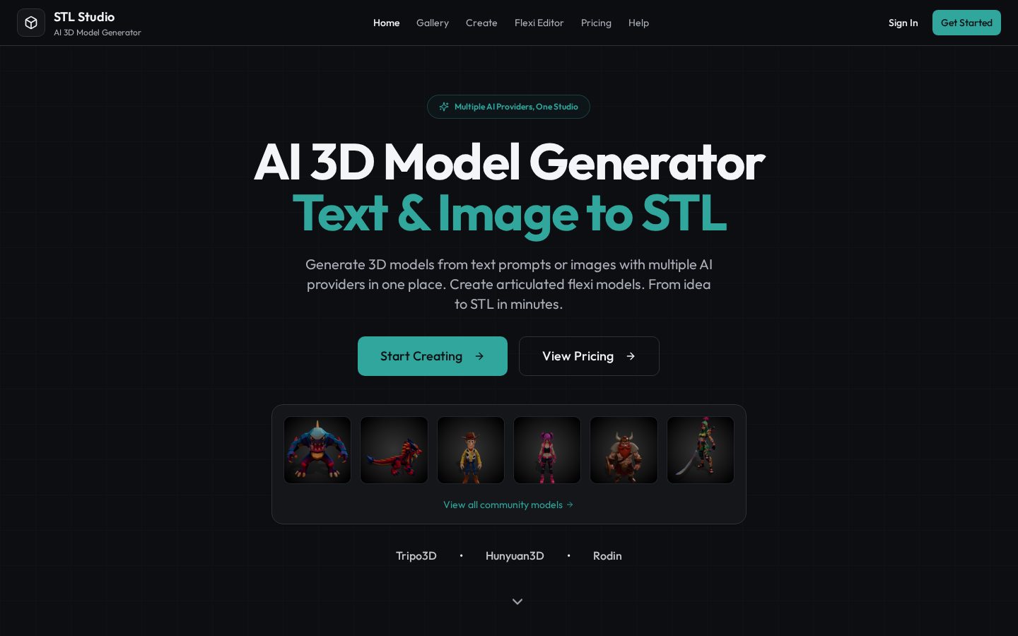 STL Studio Homepage