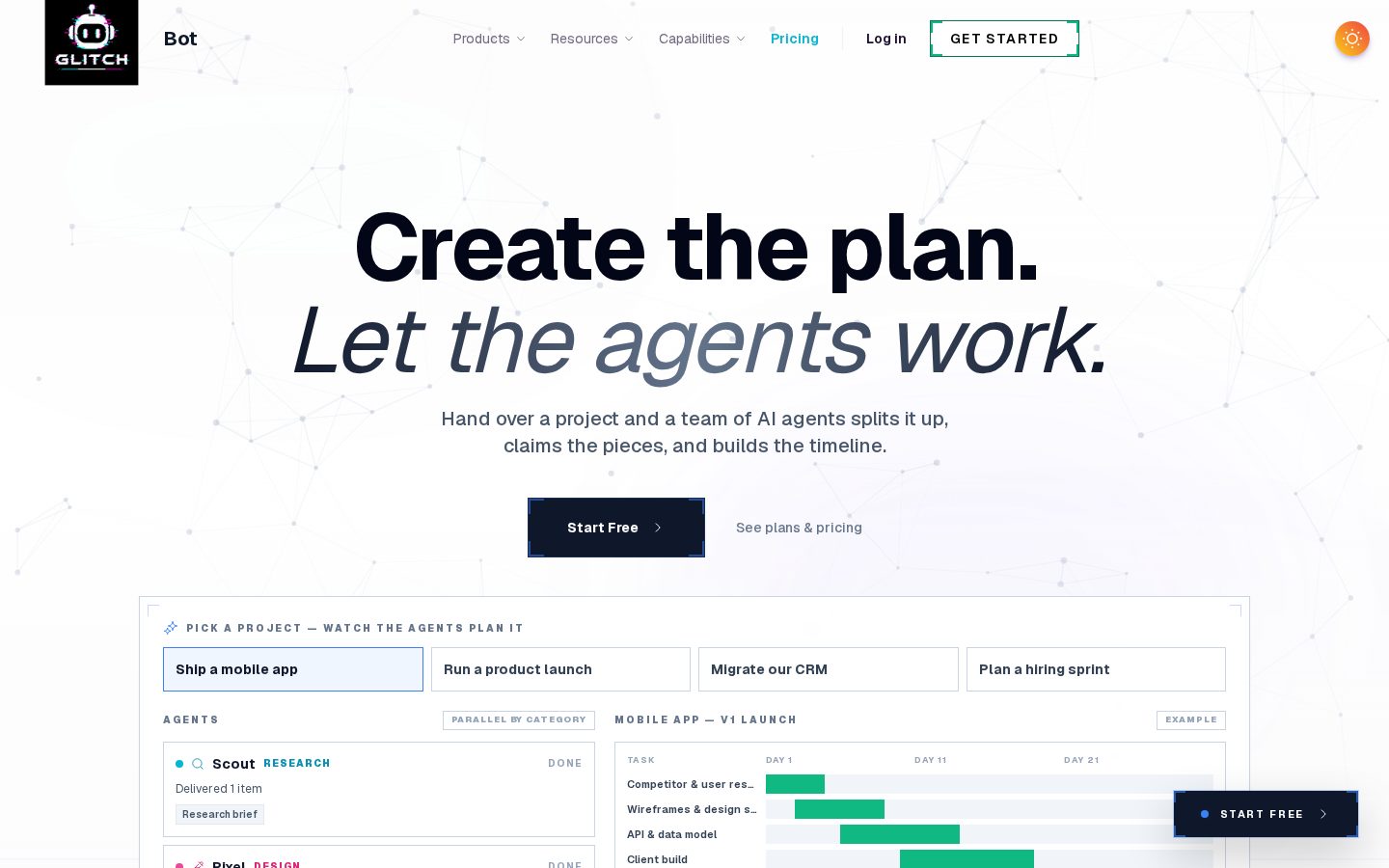 Stop Wasting Hours on Gantt Charts Homepage