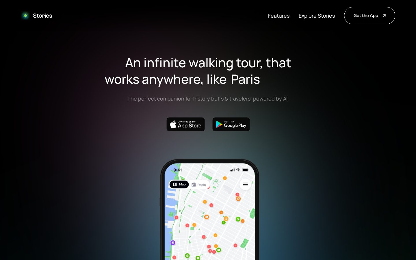 Stories Homepage