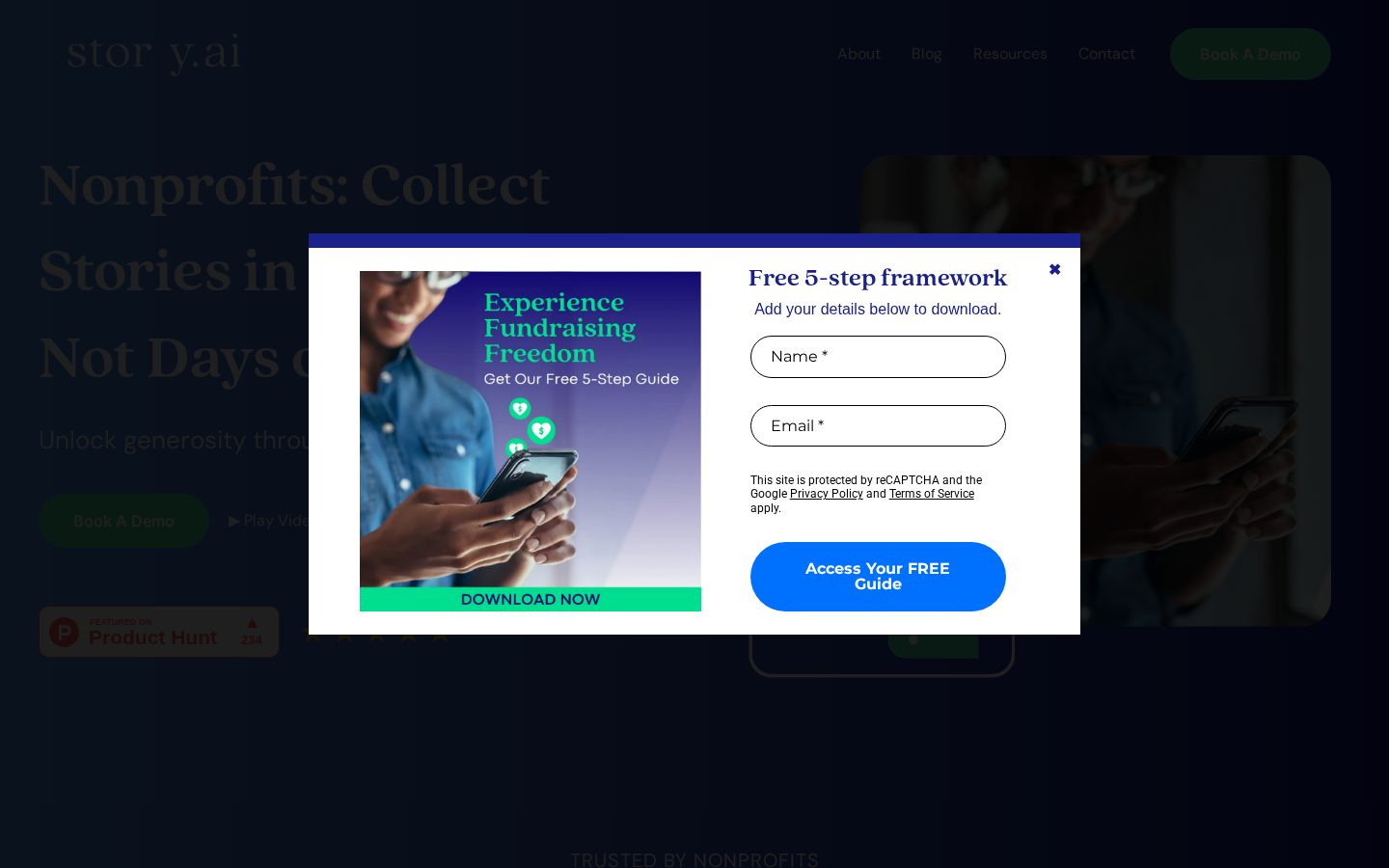 Storly.ai Homepage