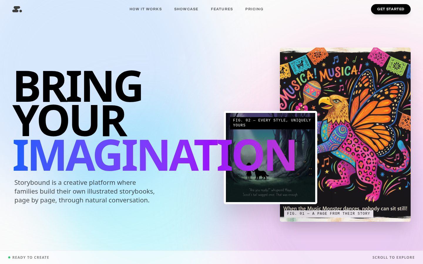 Story Bound Homepage