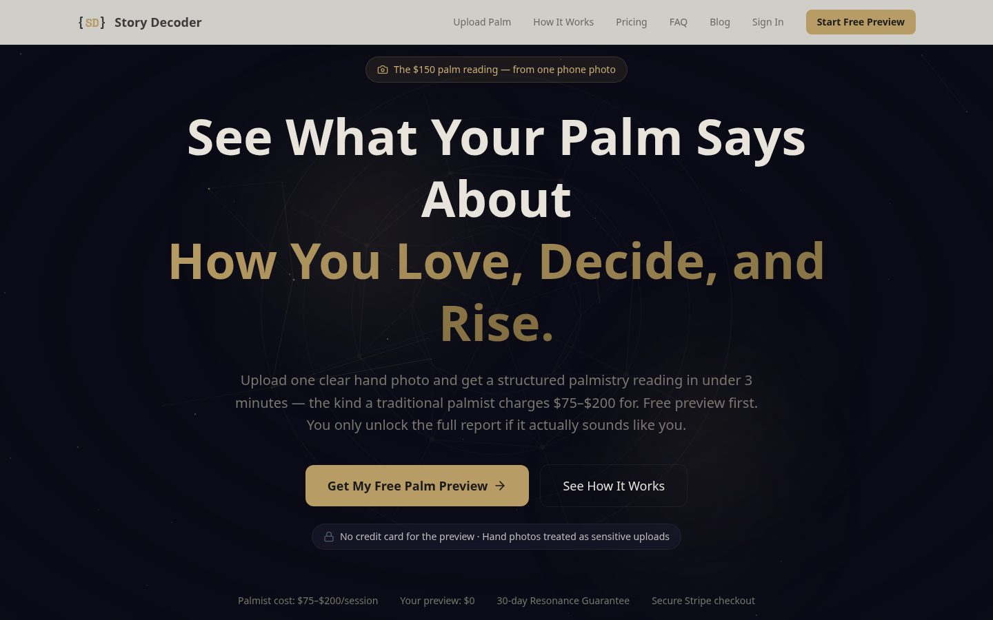 StoryDecoder Homepage