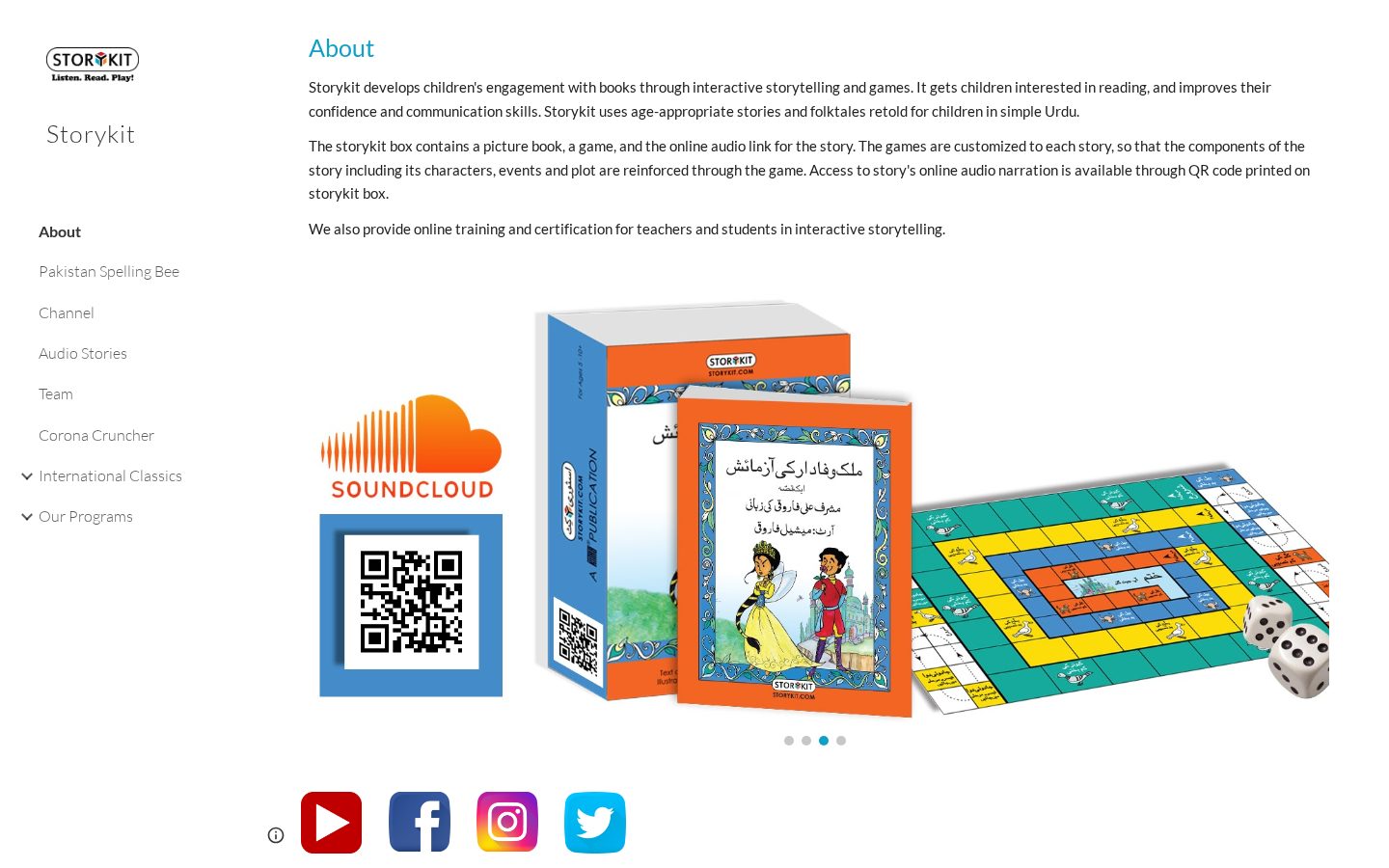 Storykit Homepage