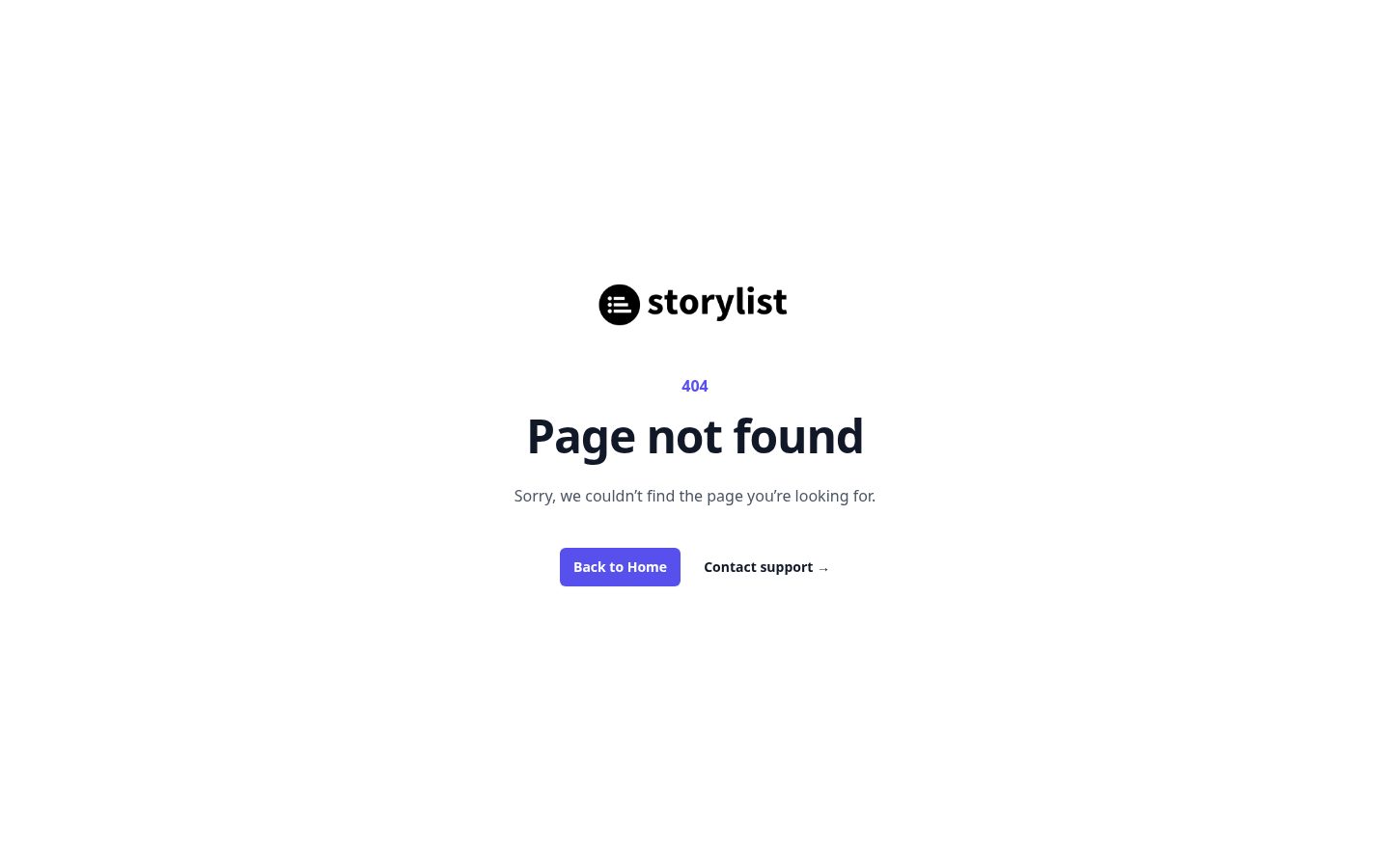 Storylist Pricing