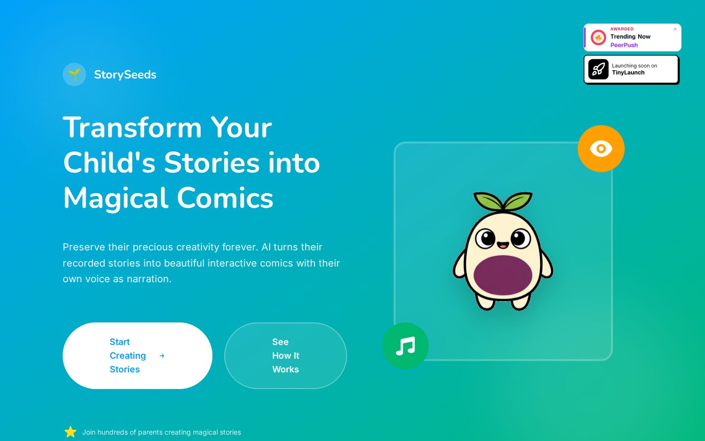 StorySeeds Homepage