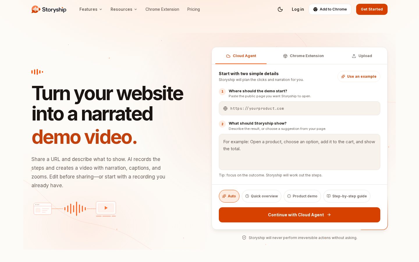 Storyship Homepage