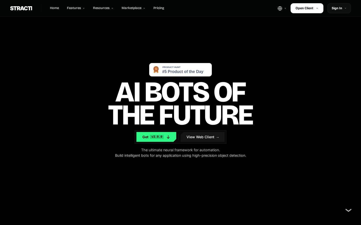 Stracti Homepage
