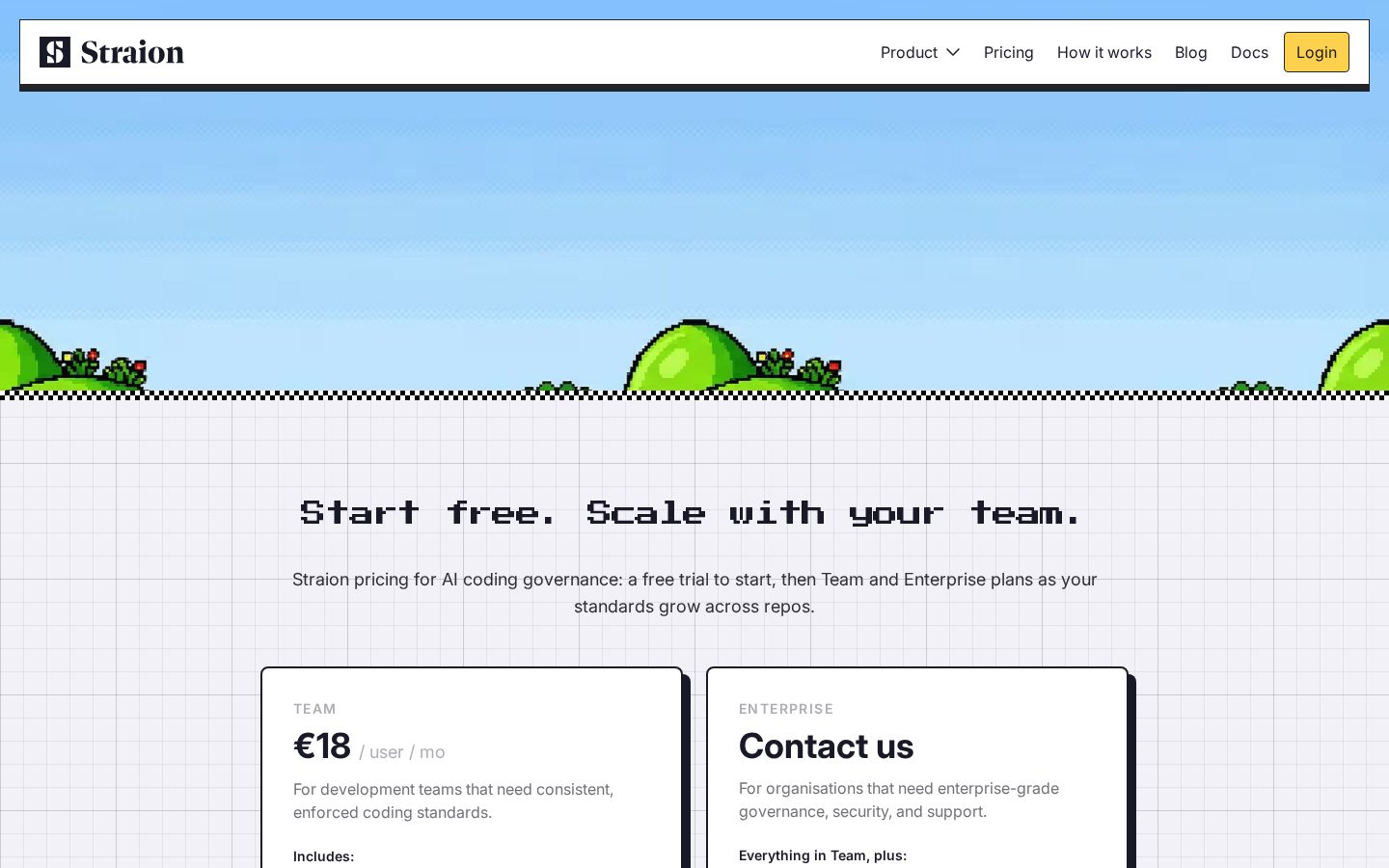 Straion Pricing