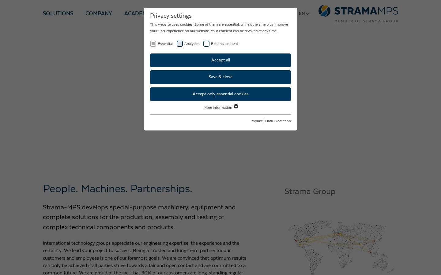 Strama Homepage