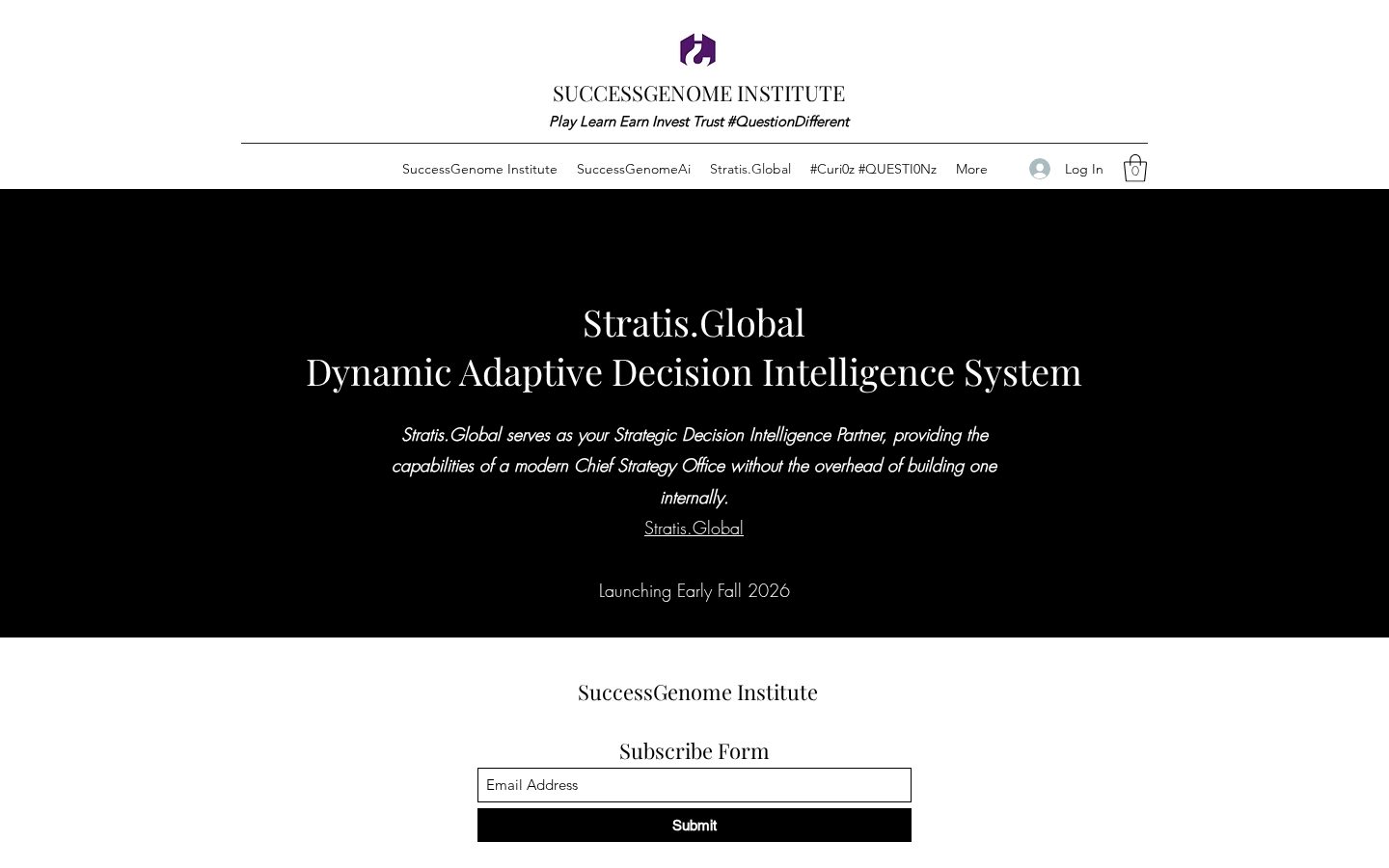 Stratis Homepage