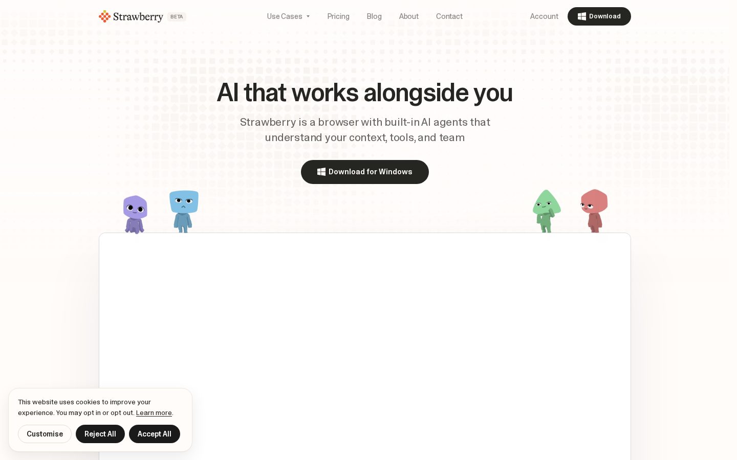Strawberry Homepage