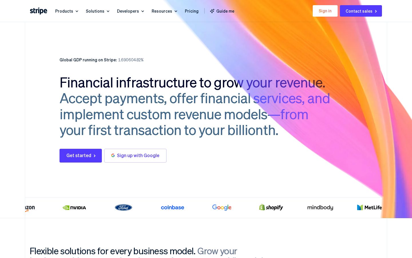 Stripe.Directory Homepage