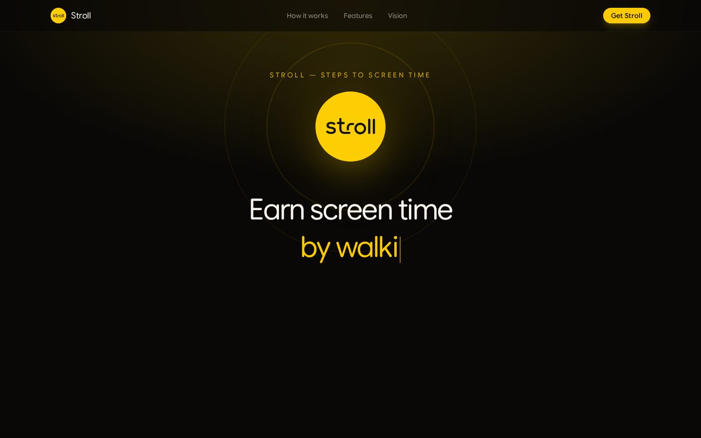 Stroll Homepage