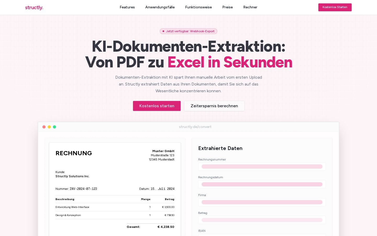 structly Homepage