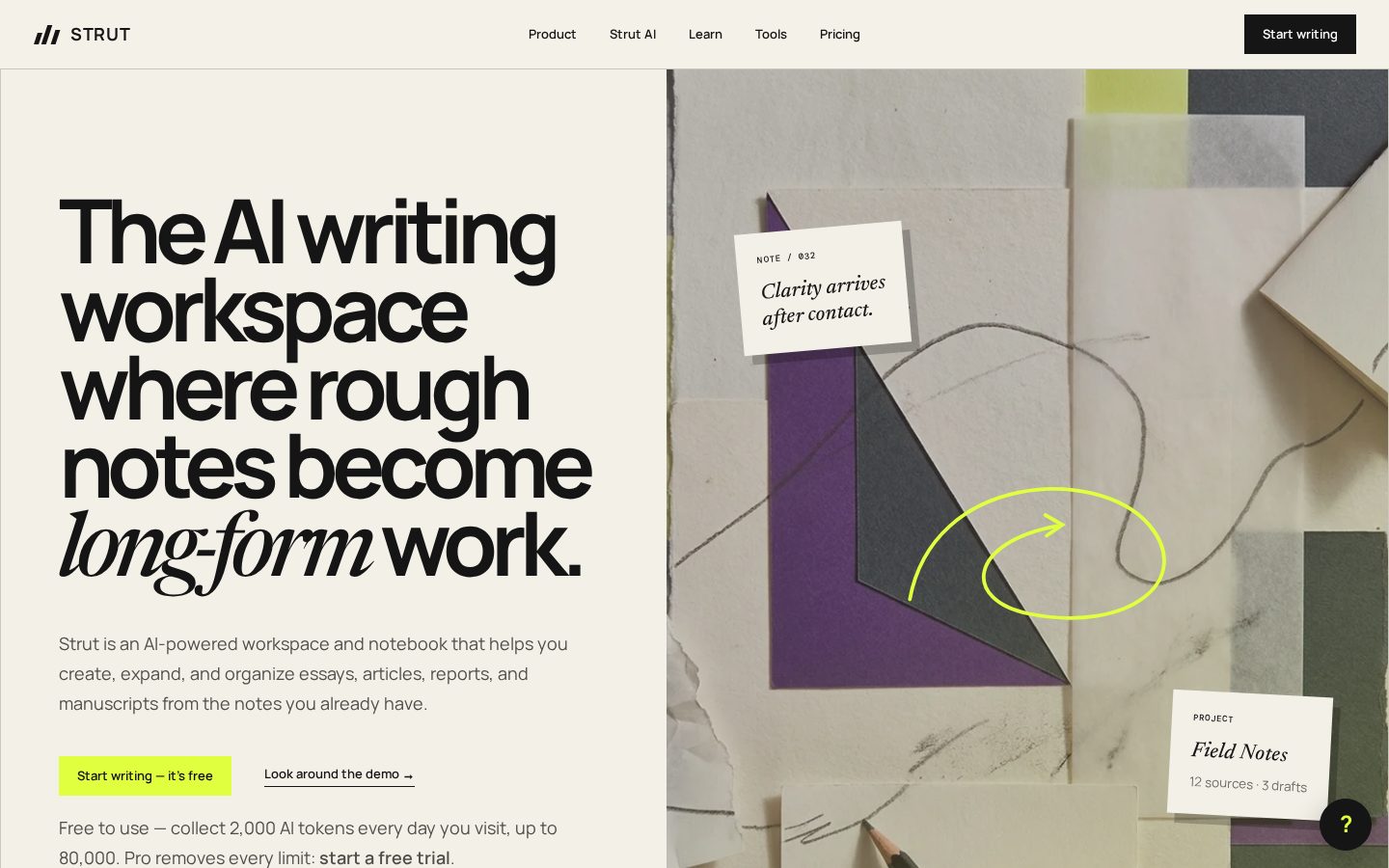 Strut Homepage
