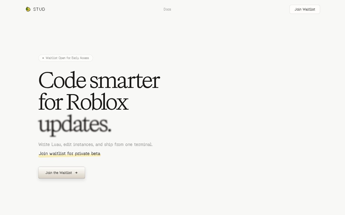 STUD Homepage