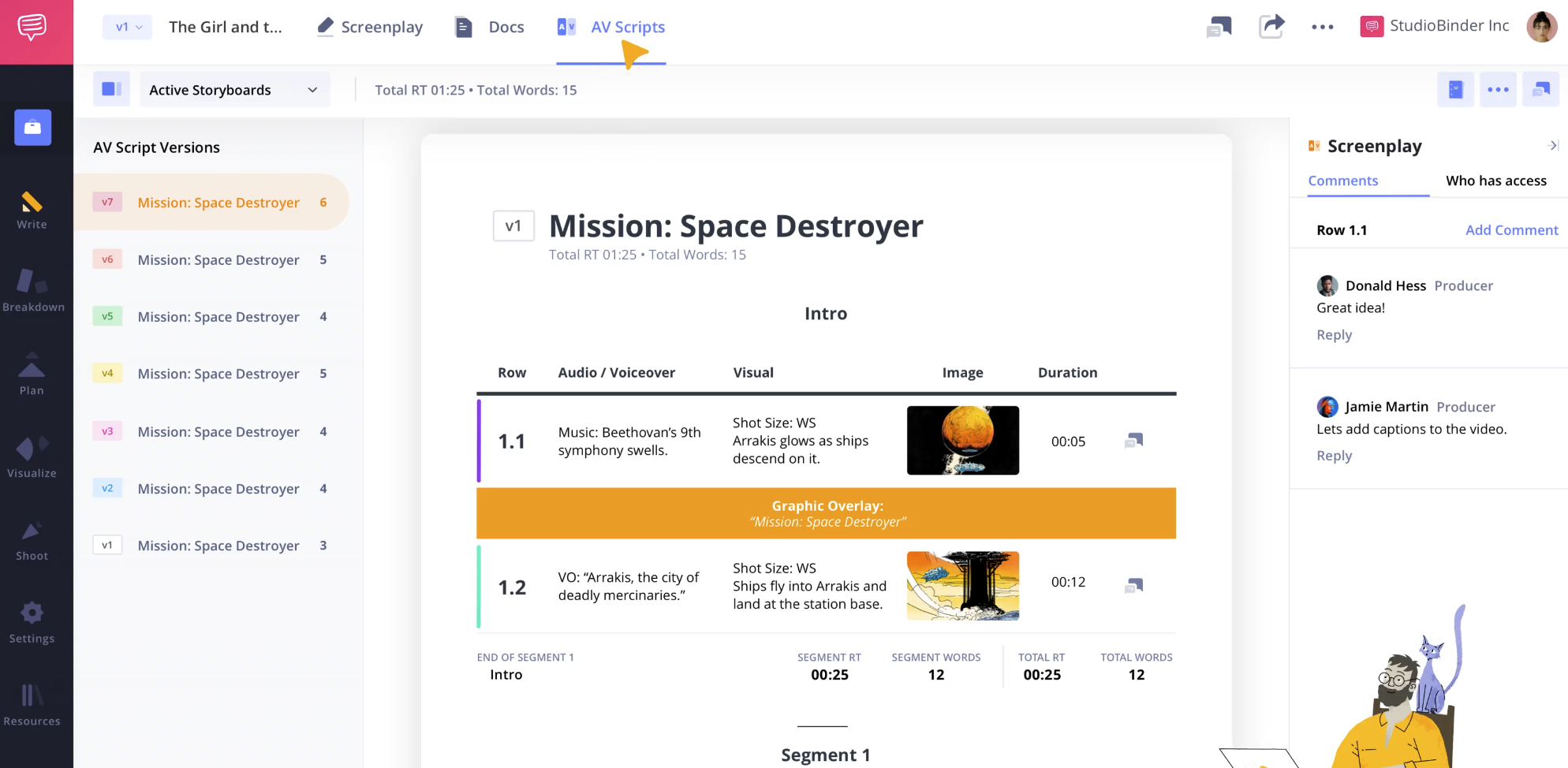 Homepage screenshot