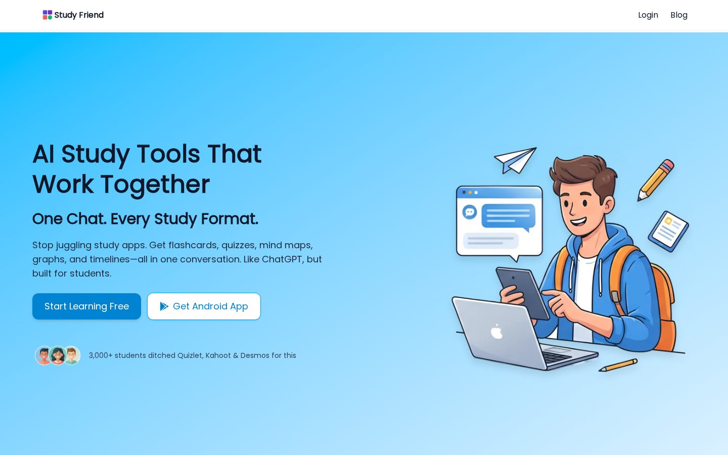 Study Friend Homepage