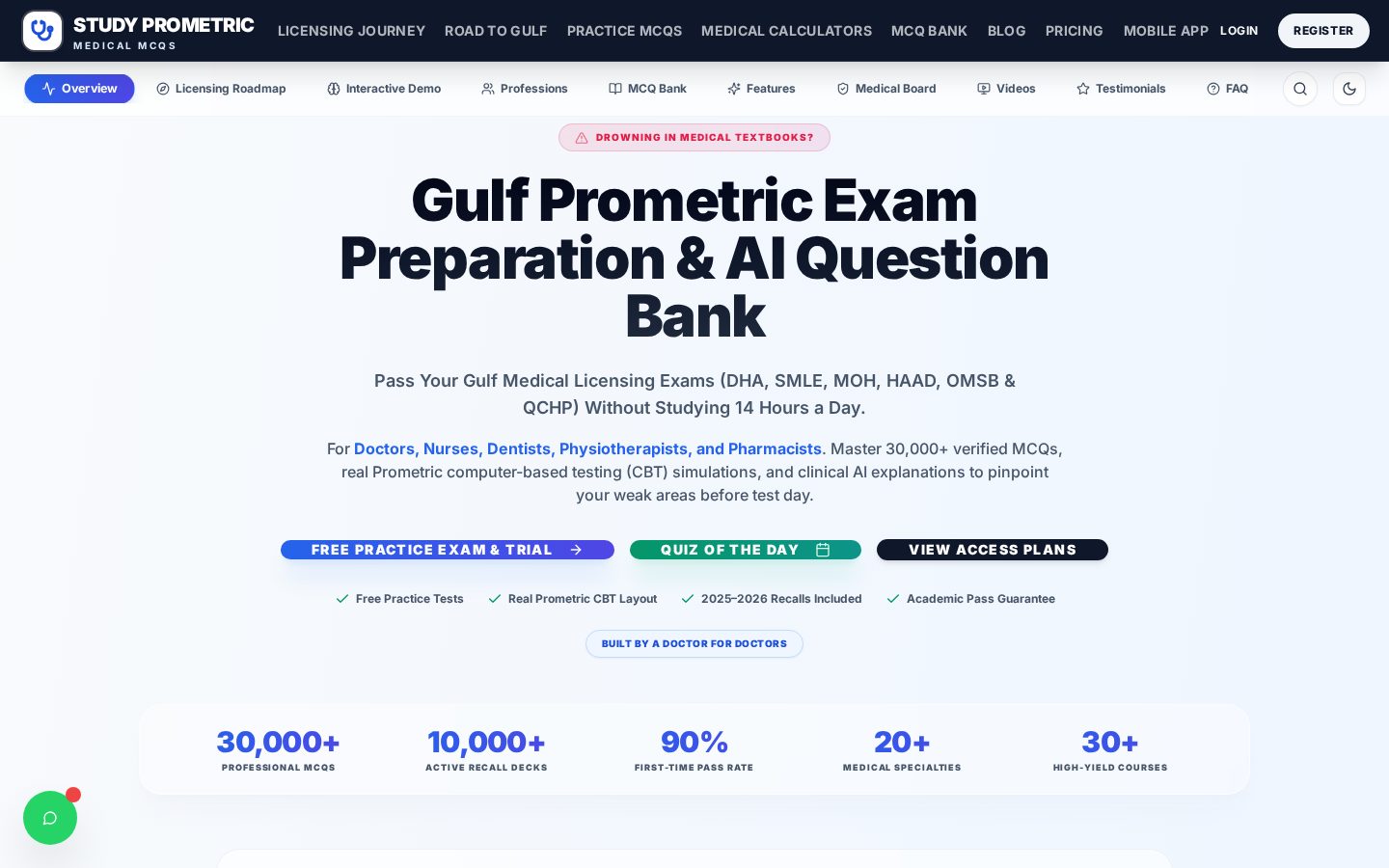 STUDY PROMETRIC Homepage