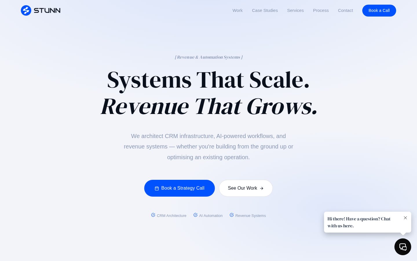 Stunn Homepage