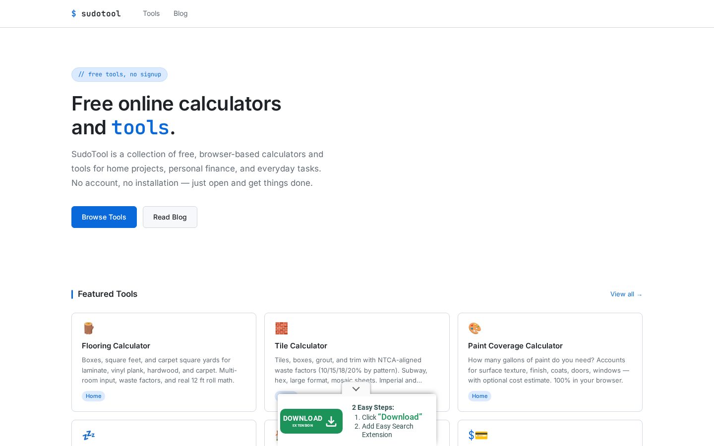 SudoTool Homepage