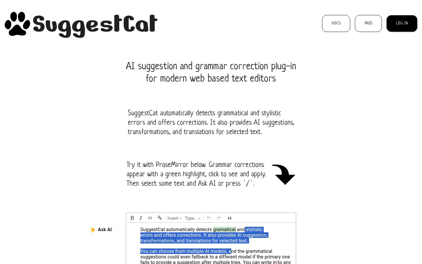SuggestCat Homepage