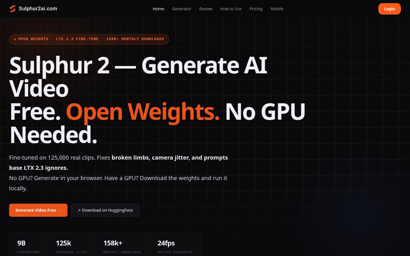 Sulphur 2 Homepage