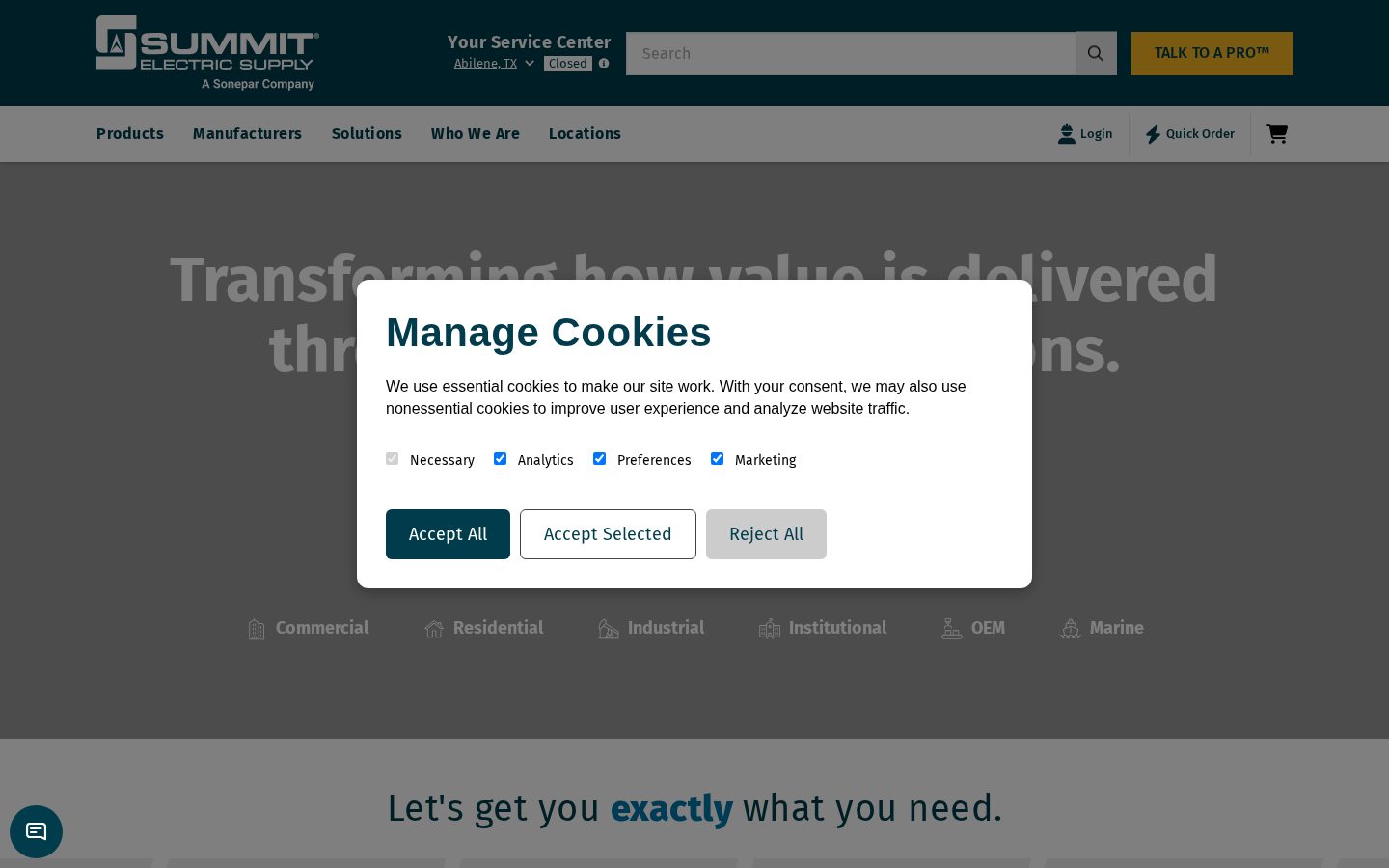 Summit Homepage