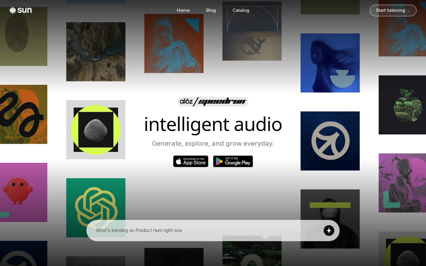 SUN-to-Spotify Homepage