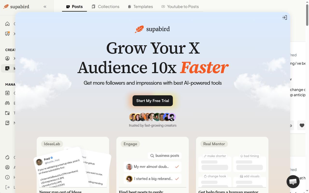 SupaBird Homepage