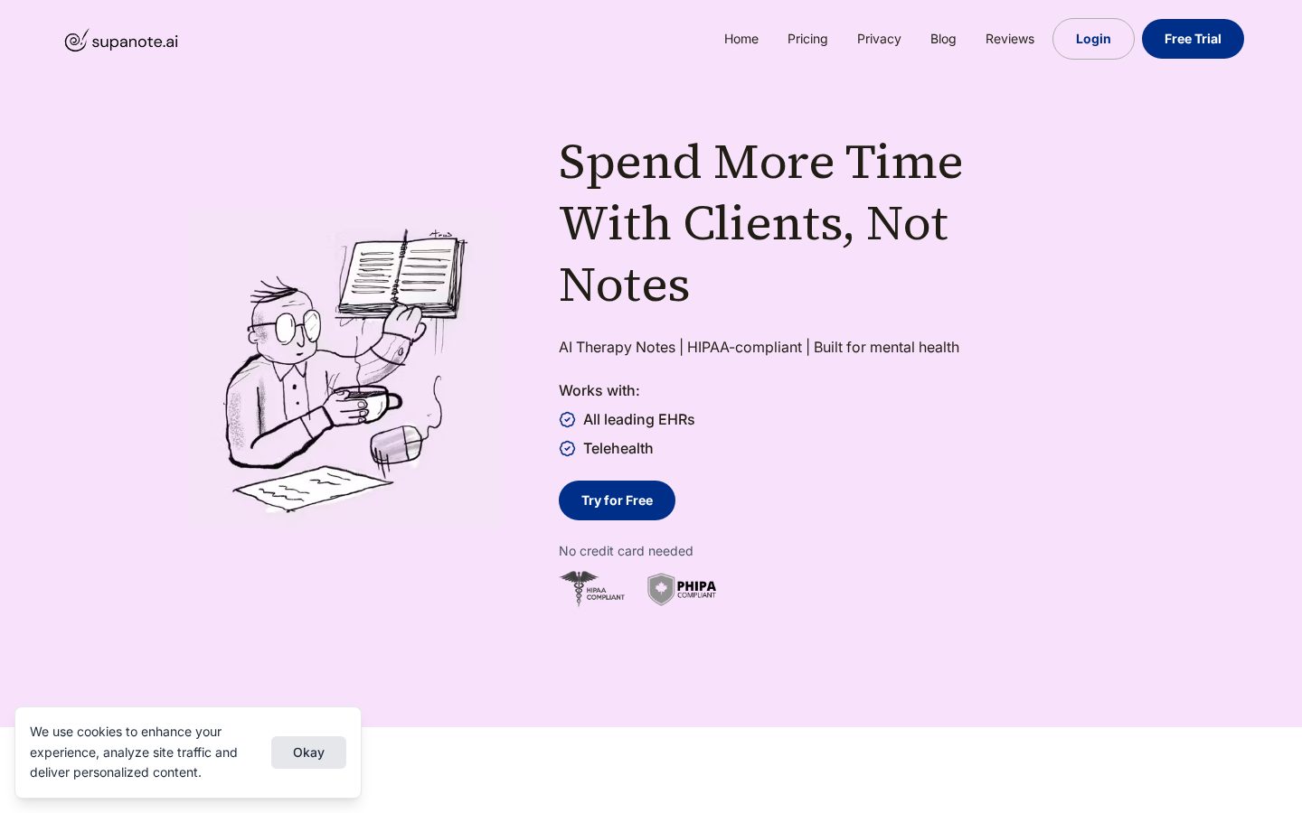 Supanote Homepage